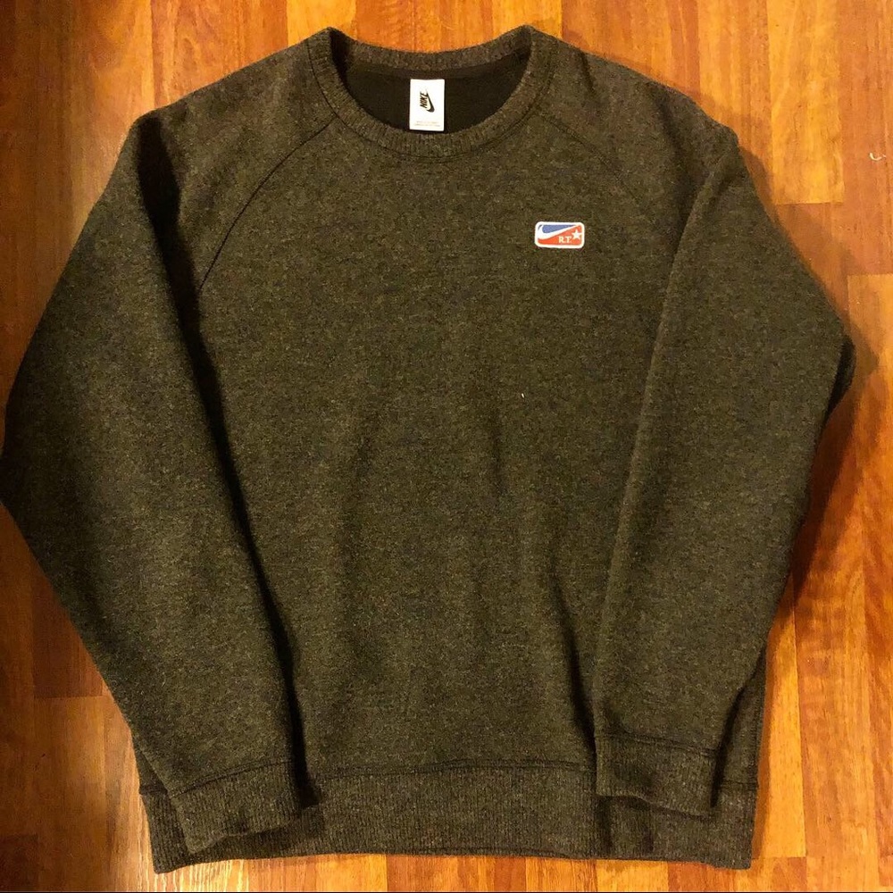 Nike Lab x RT Gray Crew Neck Sweater Sz Large